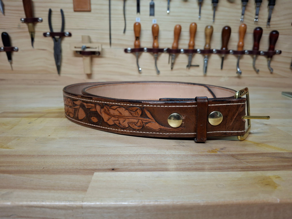 Fully Carved Belt 44" - 46"
