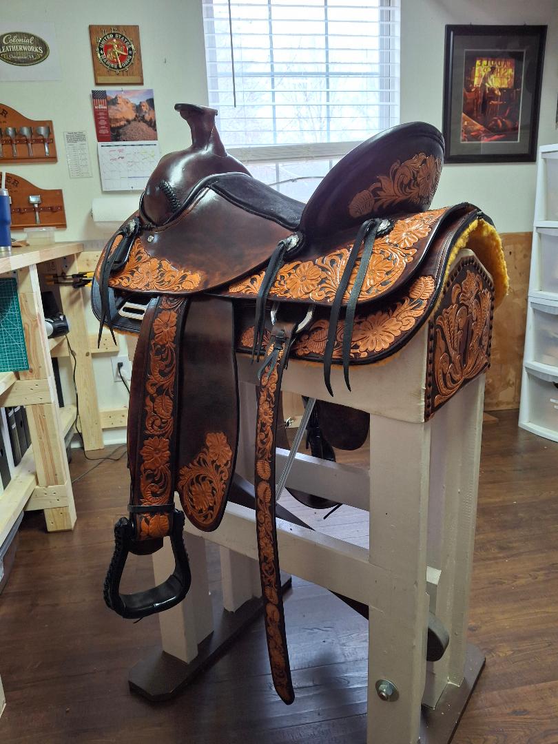 Custom Western Saddle