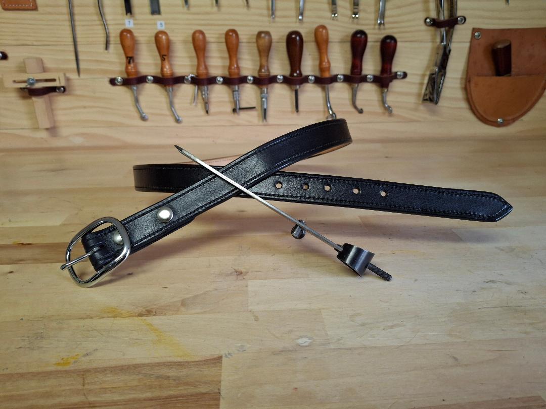 1" Black Belt, 34"-36"