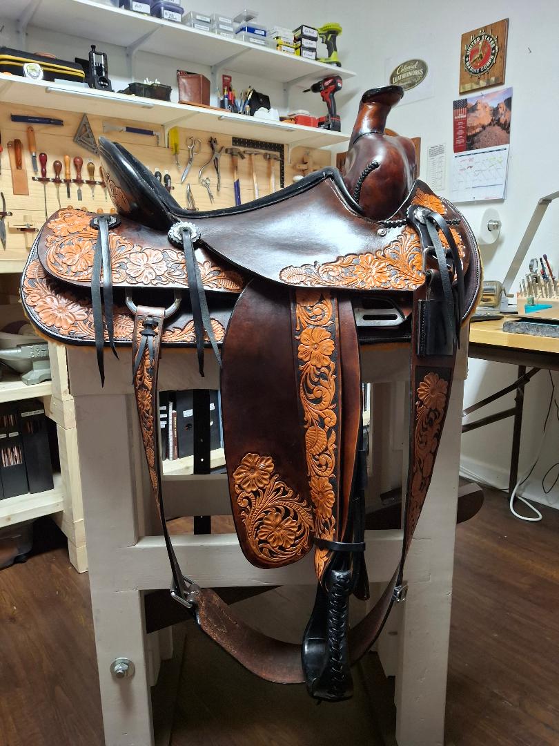 Custom Western Saddle