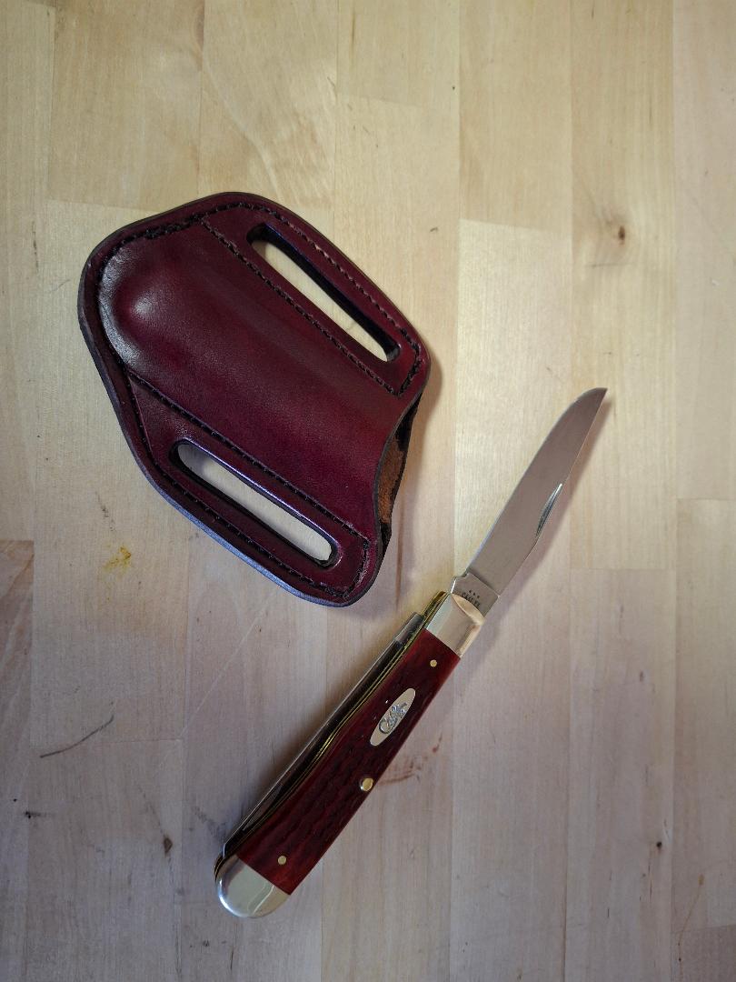 Pancake kni9fe sheath